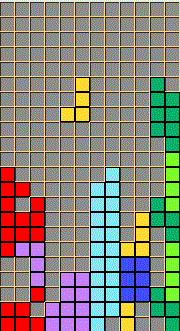 Le jeu du Tetris